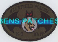 VIRGINIA,BLUEFIELD POLICE K-9 SUBDUED 1